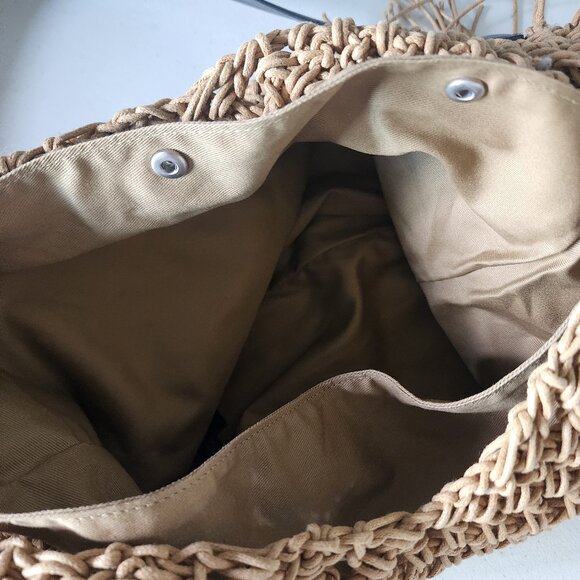 All Saints Large Crochet Bag "LIKE NEW" - Picture 2 of 16